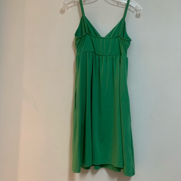 Lux Emerald Green Halter Dress - Picture 5 of 9